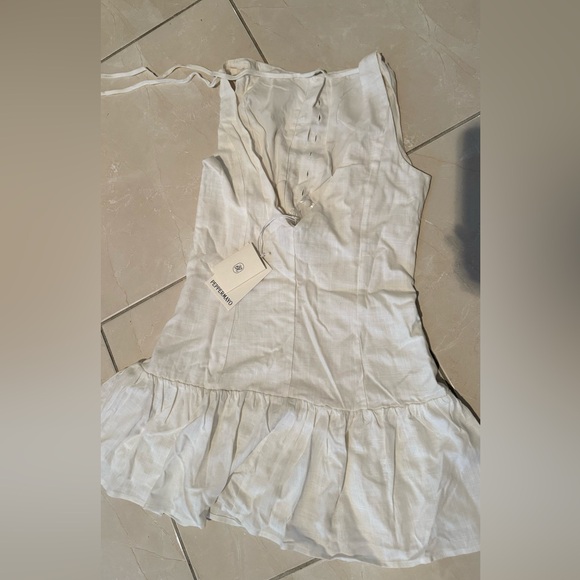 Peppermayo Maggie Linen Mini Dress - Picture 3 of 3